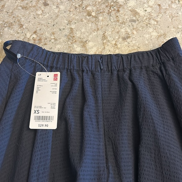 Navy Blue Skirt - Picture 6 of 8